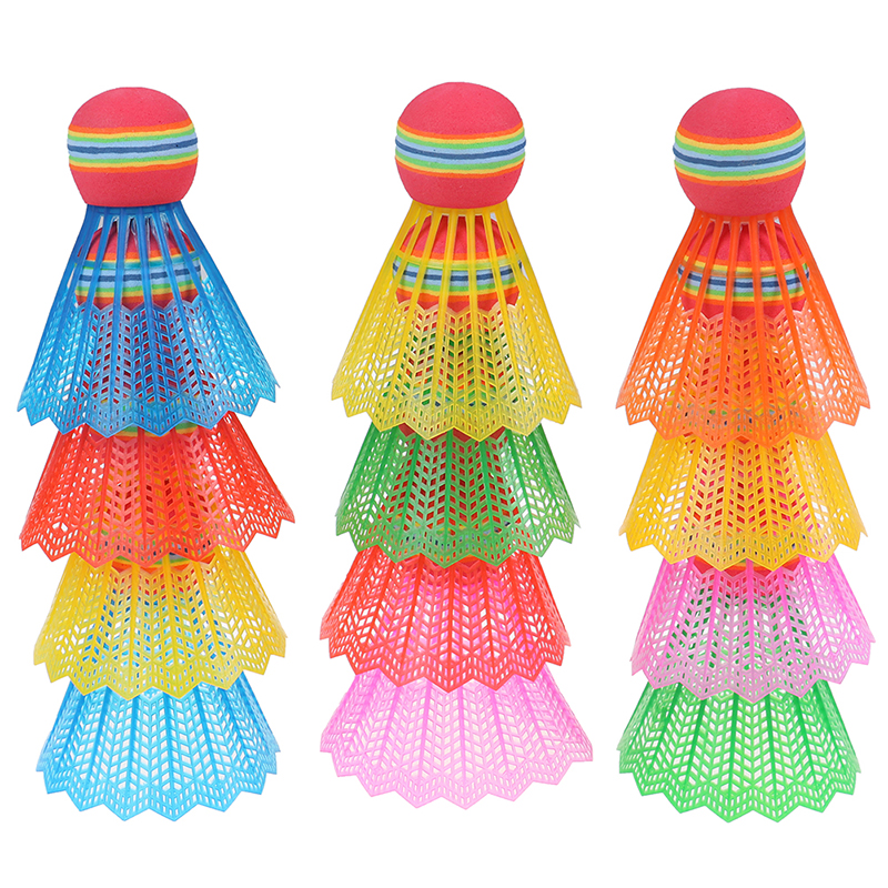 Nylon Shuttlecock 12 - 12 PCS Badminton Game Sport EVA