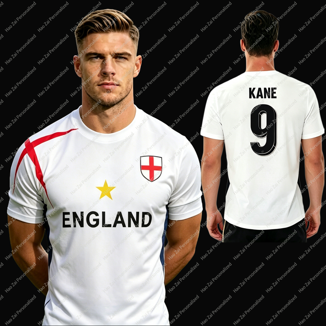 Badminton England - 2026 England National Team Soccer Jersey/T-Shirt