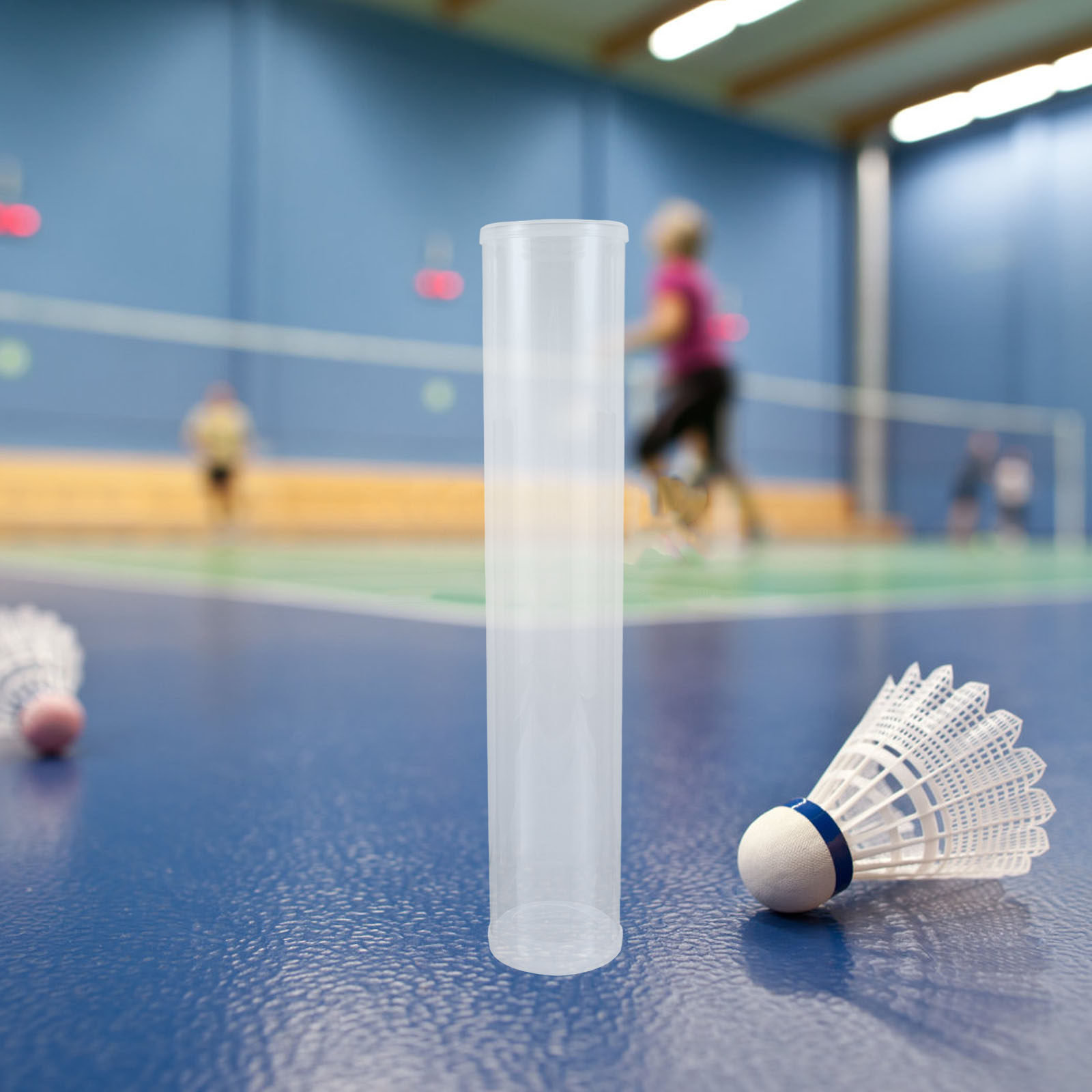 Badminton Youtube - Badminton Ball Storage Tube Transparent Automatic