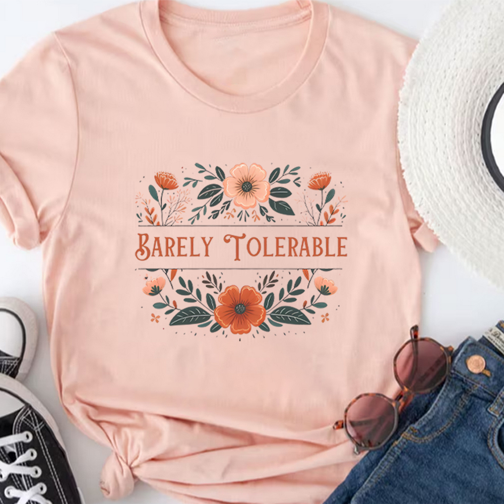 Badminton Indonesia - 2026 Barely Tolerable Shirt Pride and