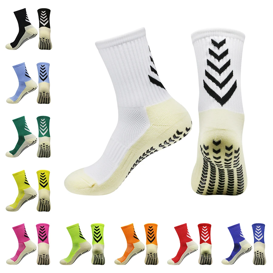 Ankle Support Badminton - Men Women Non-Slip Grip Socks Football