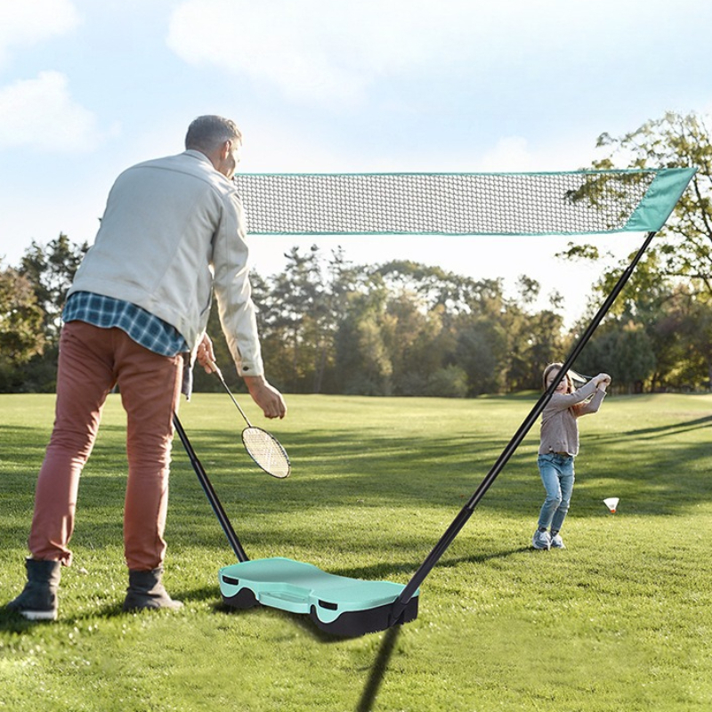 Badminton Netting - Foldable Badminton Net Bracket Portable Badminton