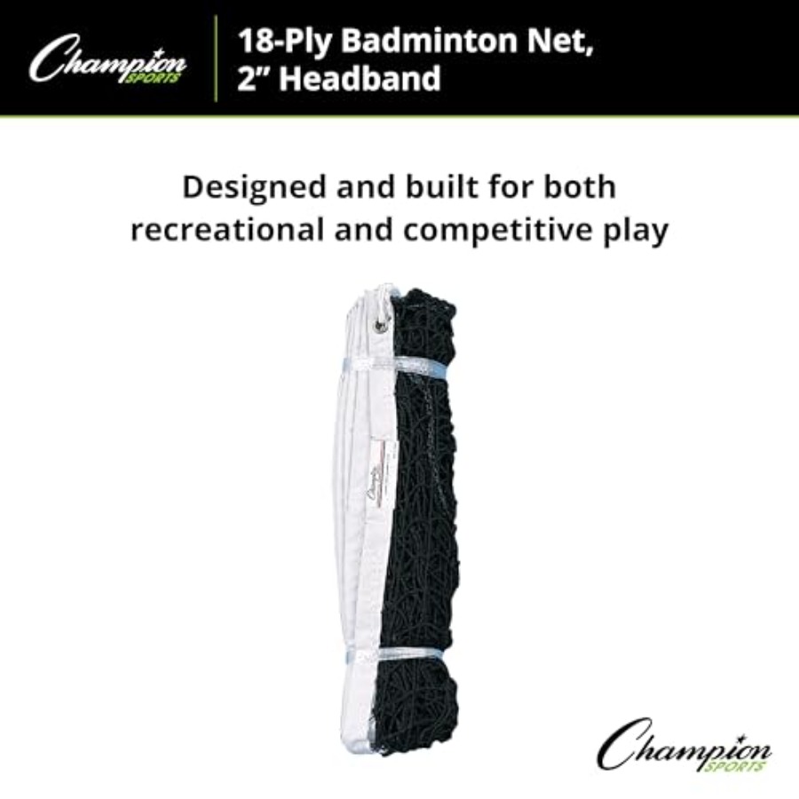 12-Ply Badminton Net - đánh giá và giá Badminton Netting
