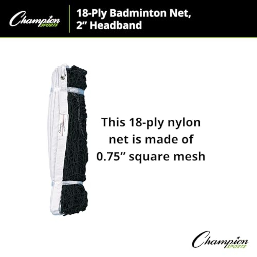 12-Ply Badminton Net - đánh giá và giá Badminton Netting