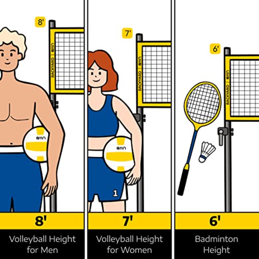 Outdoor Volleyball and Badmint - đánh giá và giá Badminton Badminton