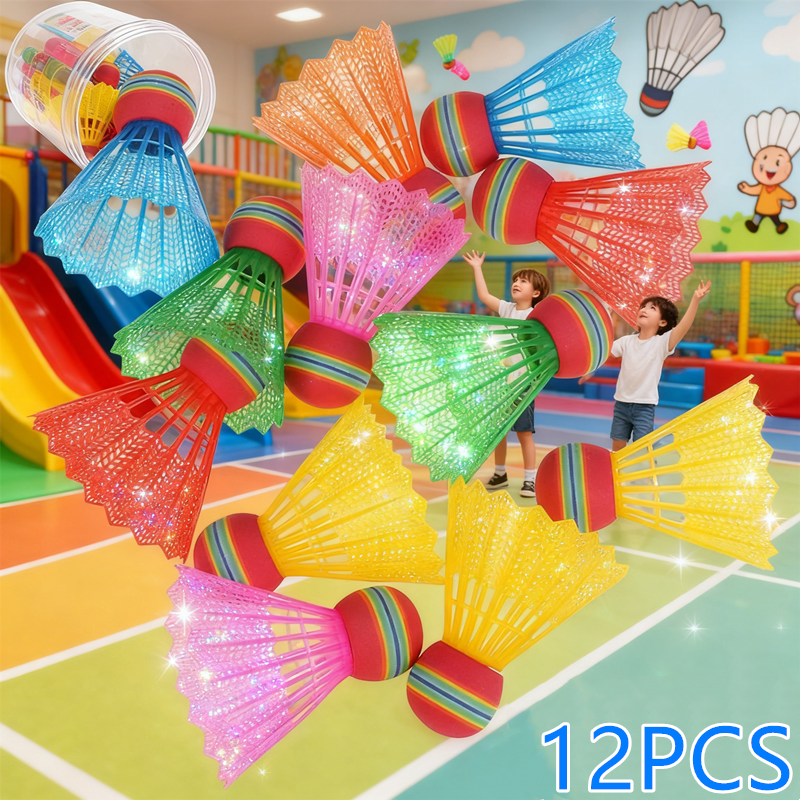 2026 NEW Rainbow Training Badm - đánh giá và giá Nylon Shuttlecock 12