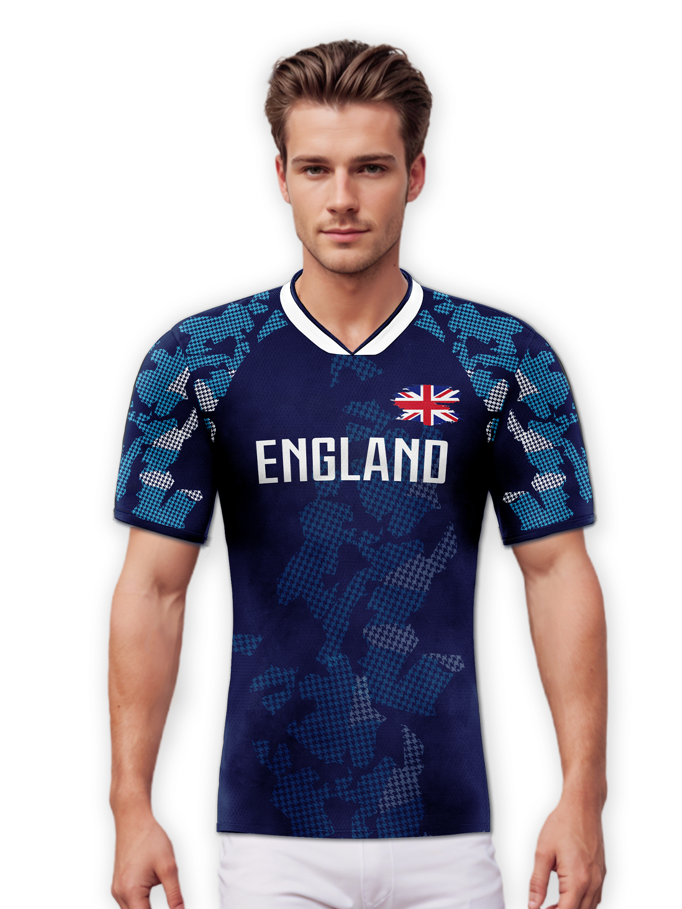 Custom England Soccer Jersey P - đánh giá và giá Badminton England
