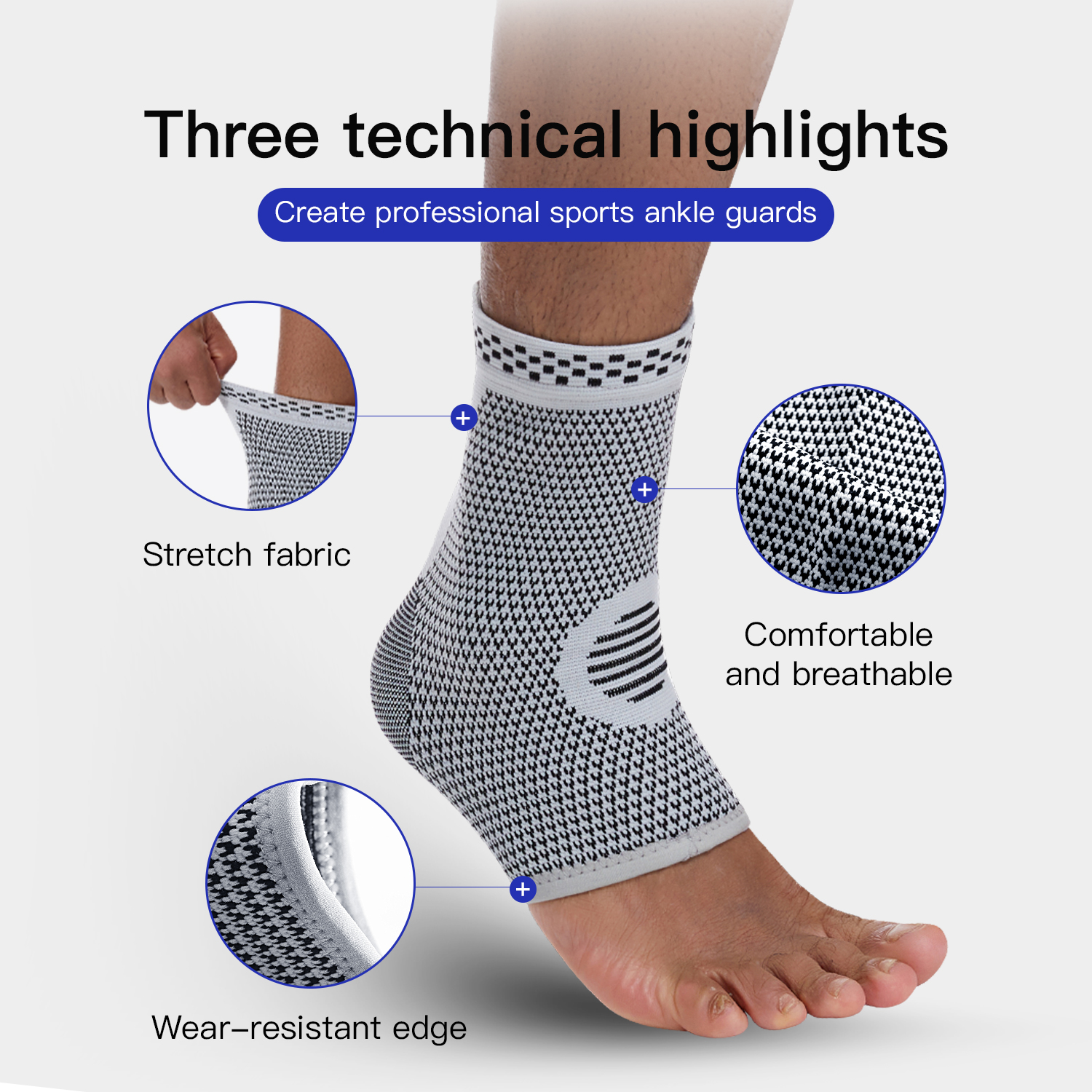 1PC Bandage Ankle Support Ankl - đánh giá và giá Ankle Support Badminton