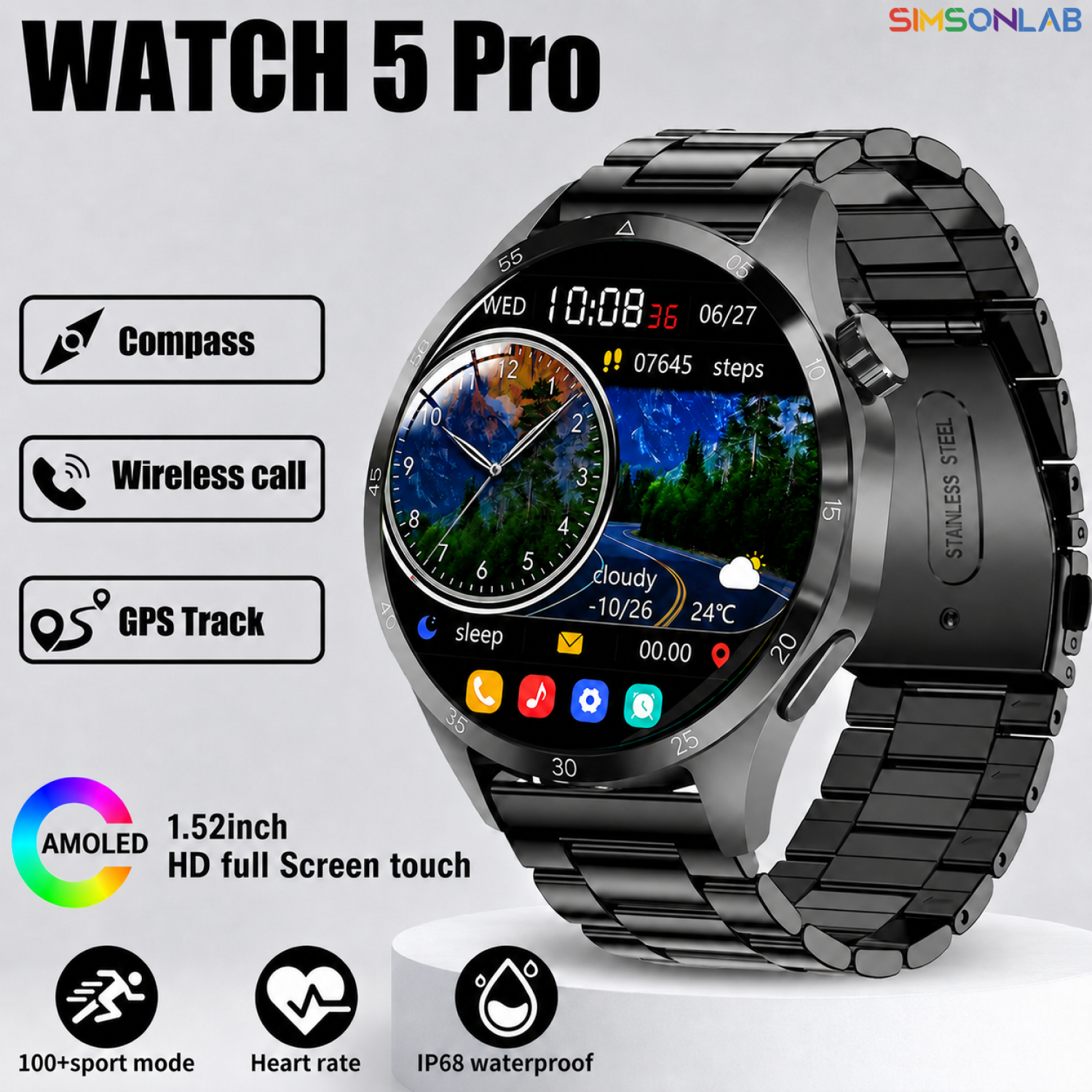 2026 New Smart Watch Men AMOLE - đánh giá và giá Badminton Is Calling