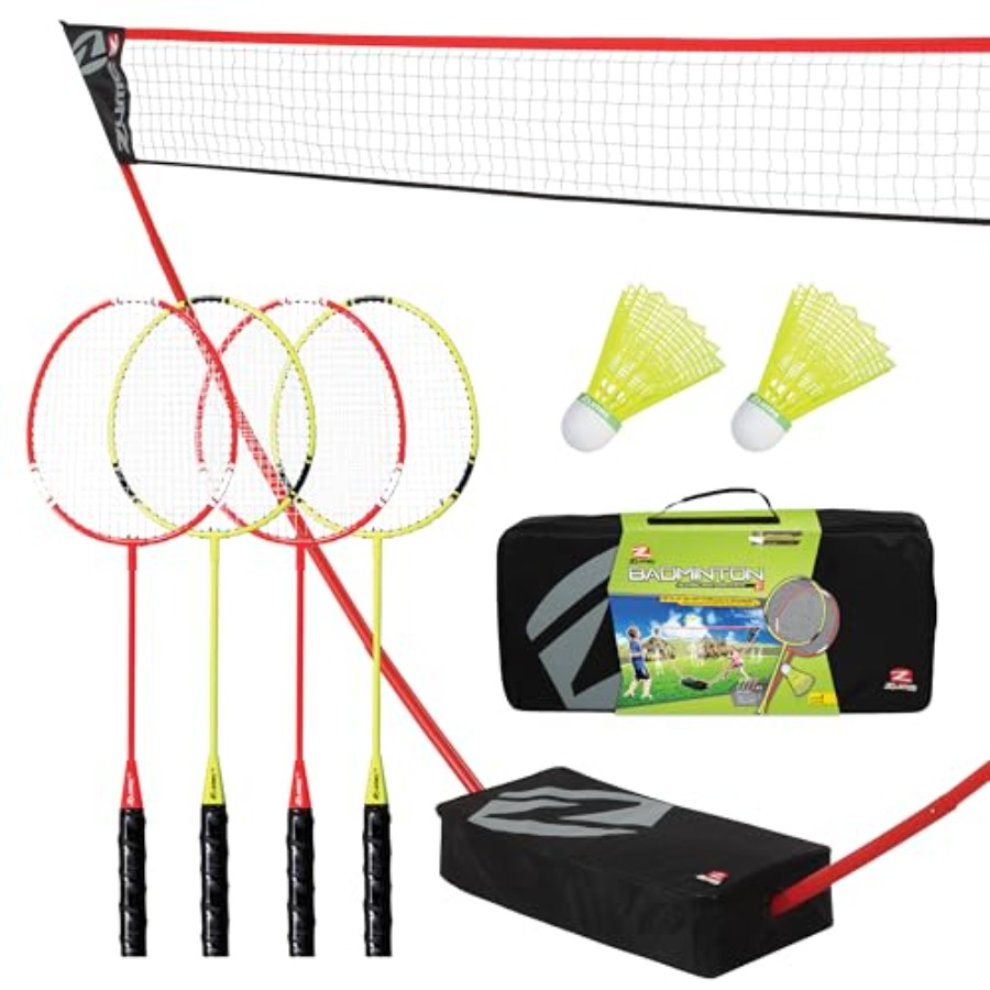 Portable Badminton Set for out - đánh giá và giá Badminton Badminton
