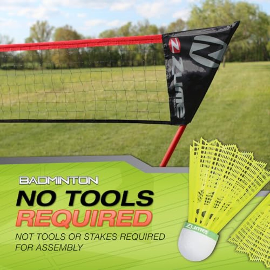 Portable Badminton Set for out - đánh giá và giá Badminton Badminton