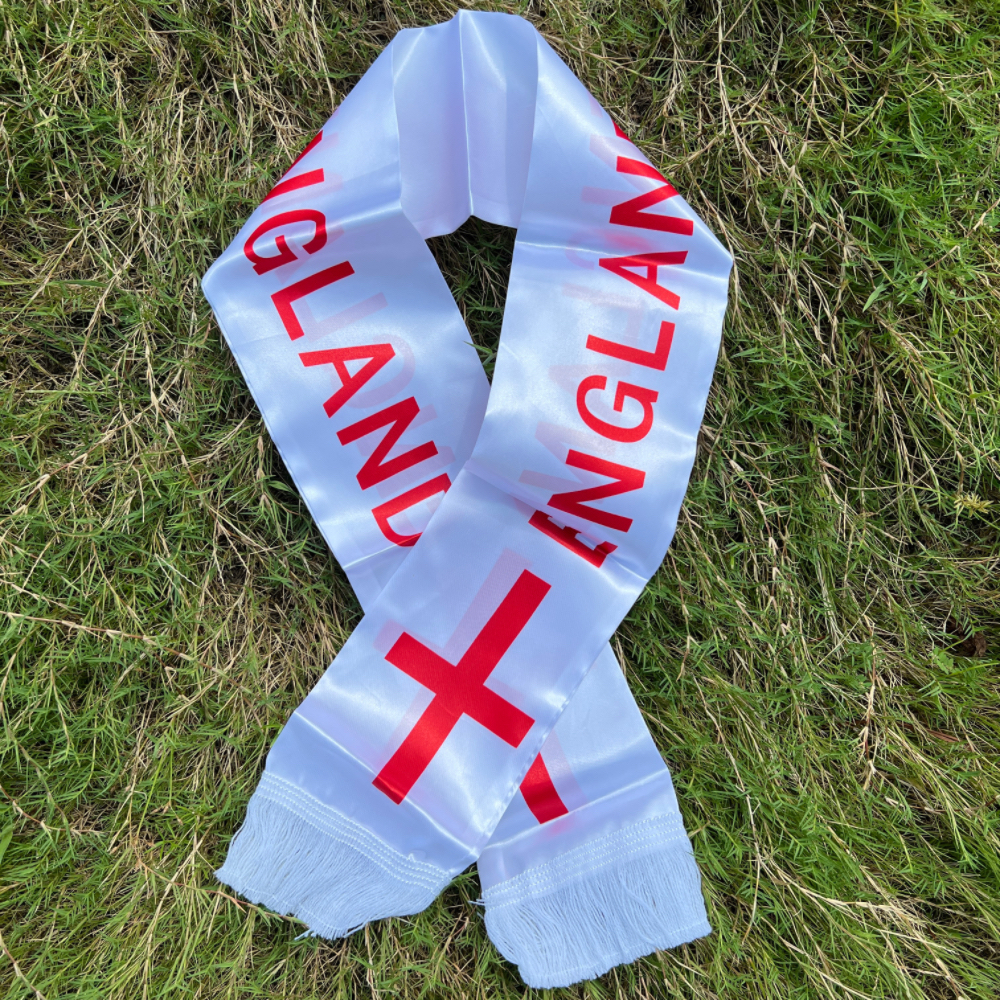 England  Flags Scarf 14x130cm  - đánh giá và giá Badminton England