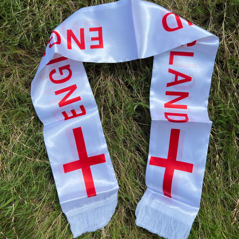 England  Flags Scarf 14x130cm  - đánh giá và giá Badminton England