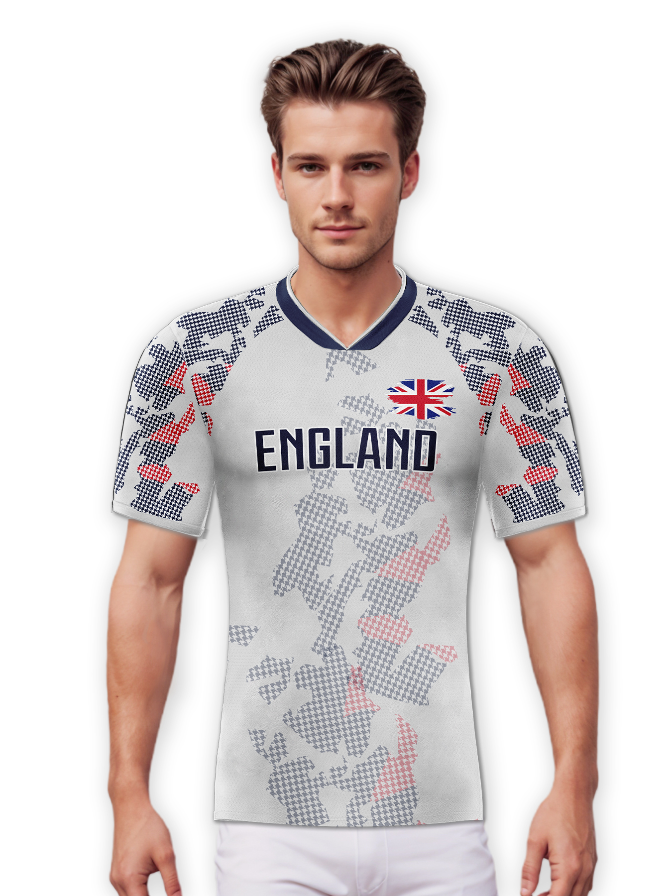 Custom England Soccer Jersey P - đánh giá và giá Badminton England