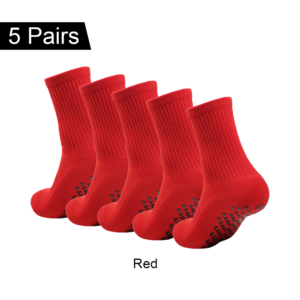 5 Pairs Tennis Socks Football  - đánh giá và giá Ankle Support Badminton