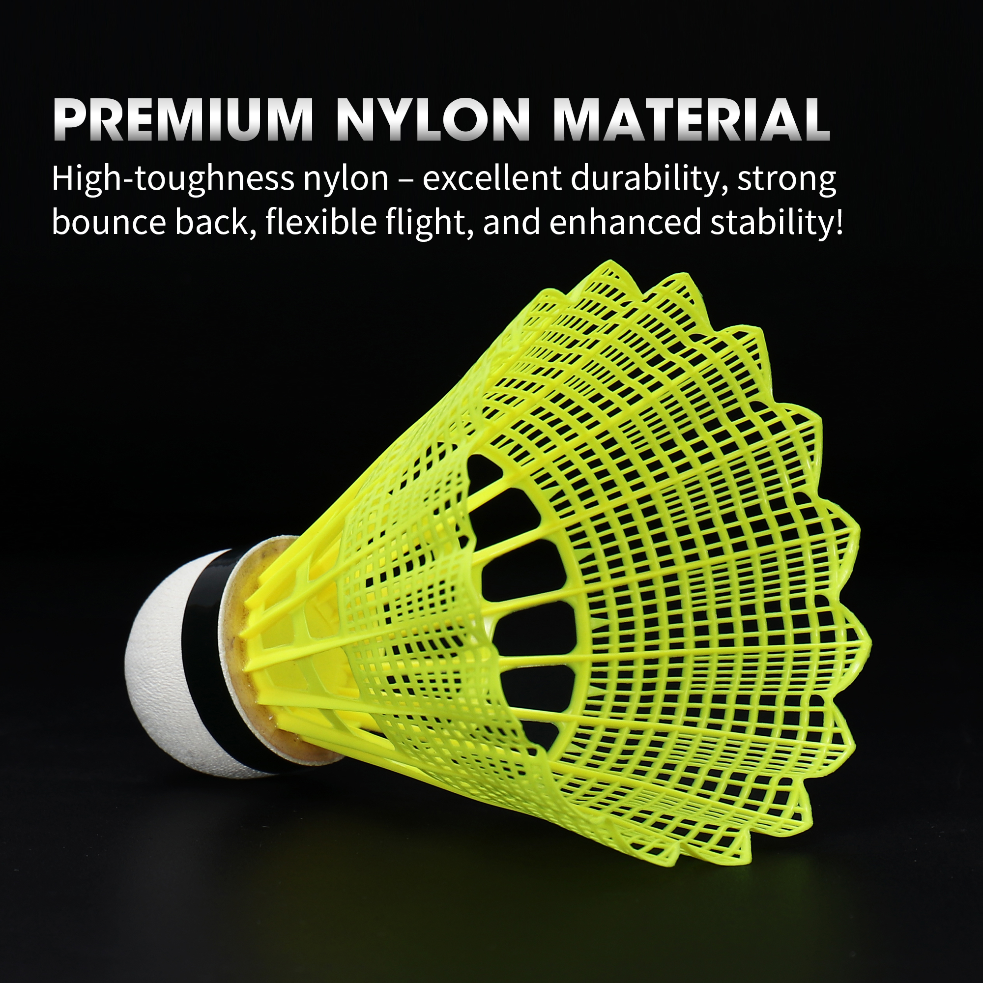 kunli Badminton Birdies 12 PCS - đánh giá và giá Nylon Shuttlecock 12