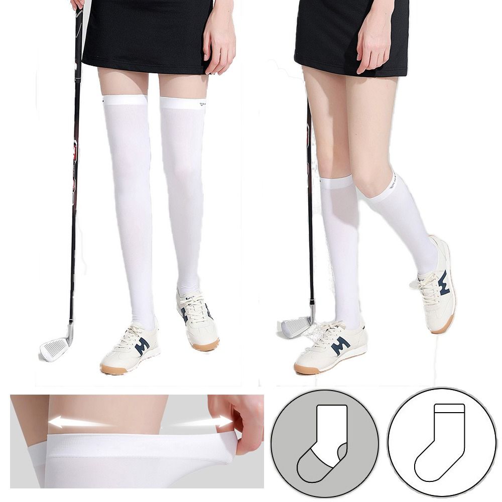 Ice Silk Sunscreen High Socks  - đánh giá và giá Ankle Support Badminton