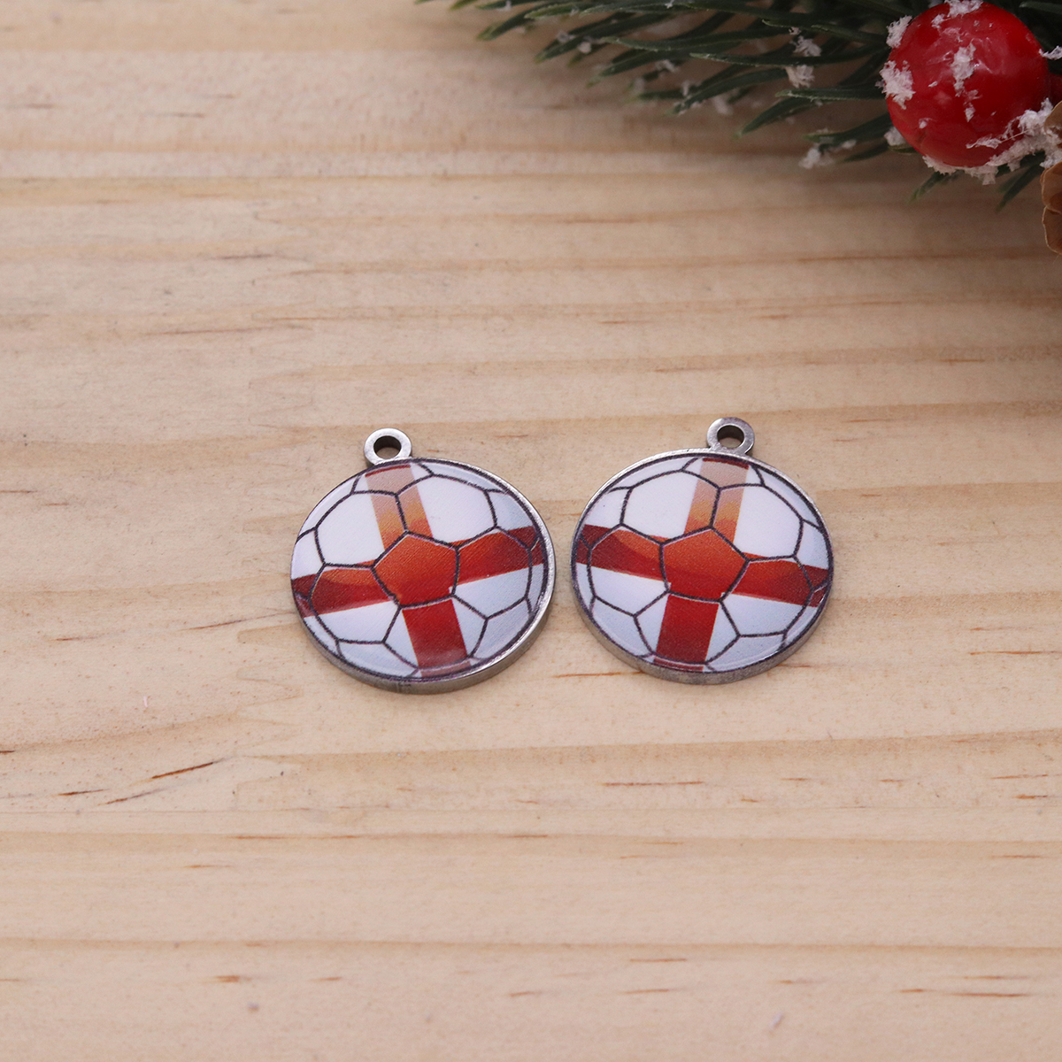 2PCS Stainless Steel Red Cross - đánh giá và giá Badminton England